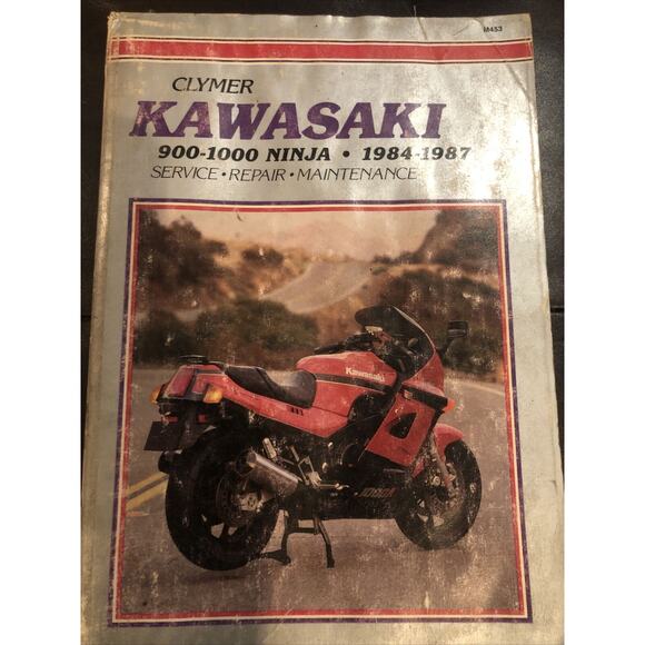 Clymer Kawasaki Service And Repair Manual 1984-87 ZX900-1000 - Picture 1 of 3